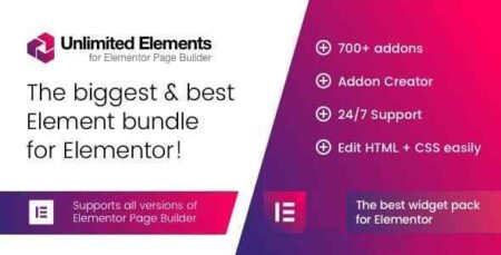 Unlimited Elements for Elementor Page Builder